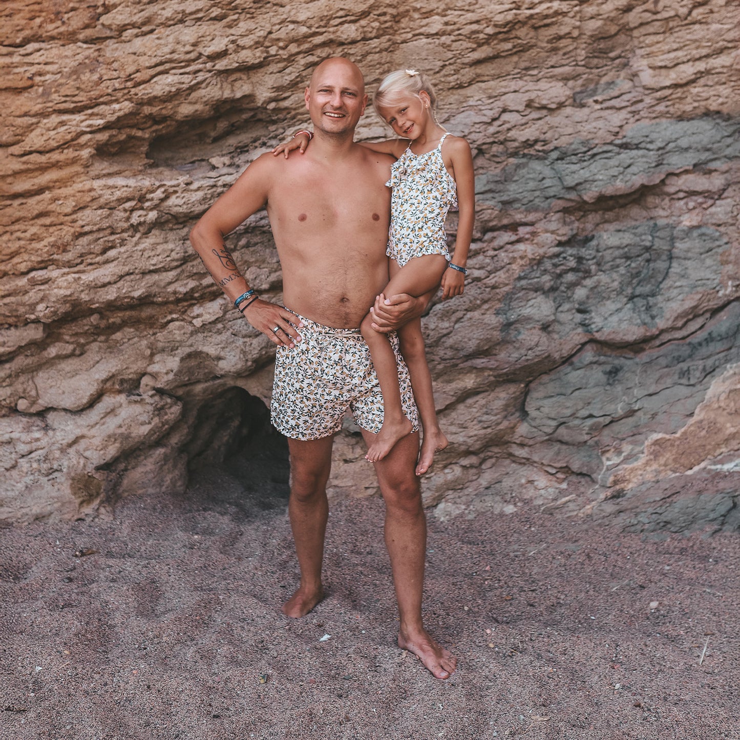 Salted Stories - Lemons | Swim Short | Men