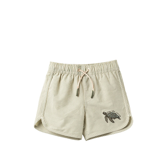 Salted Stories | Seersucker | Swim Shorts