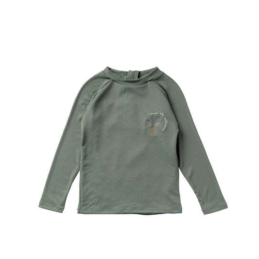 Solid | Swim Longsleeve | Bronze Green