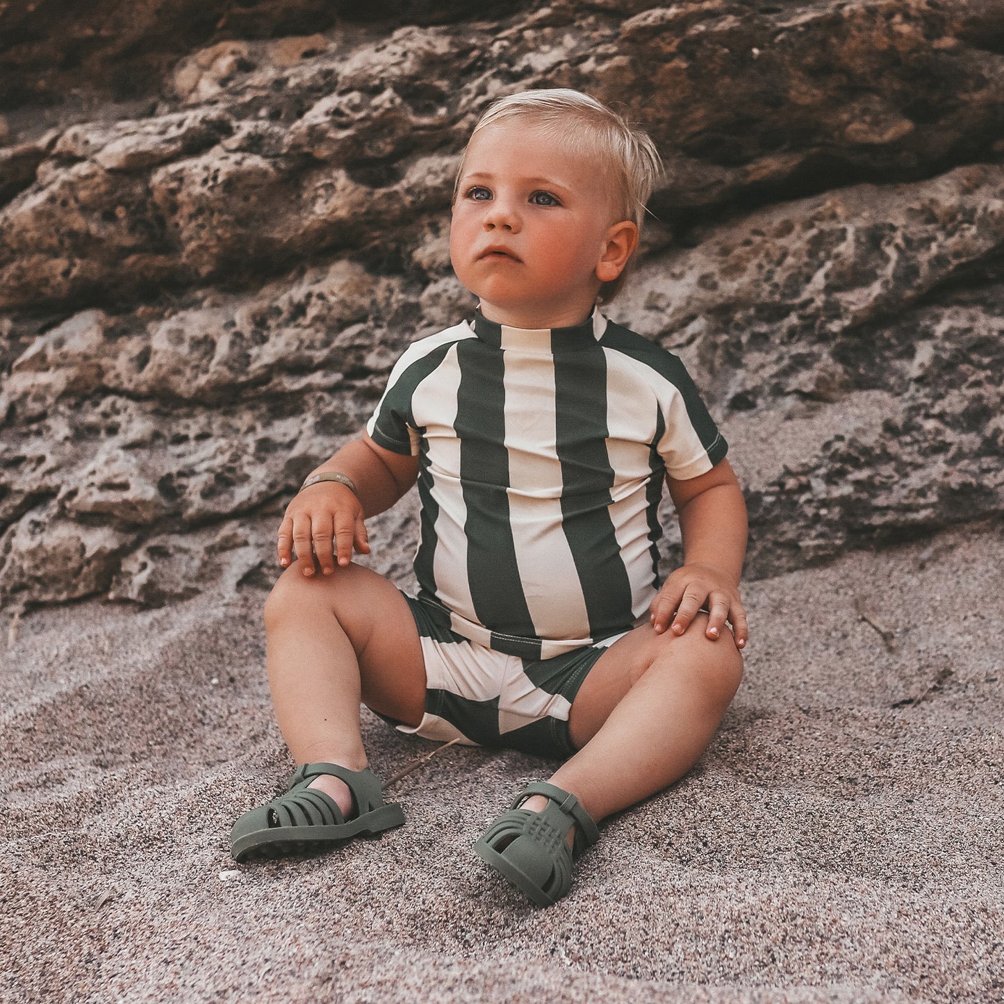 Wide Stripe | Swim Tee