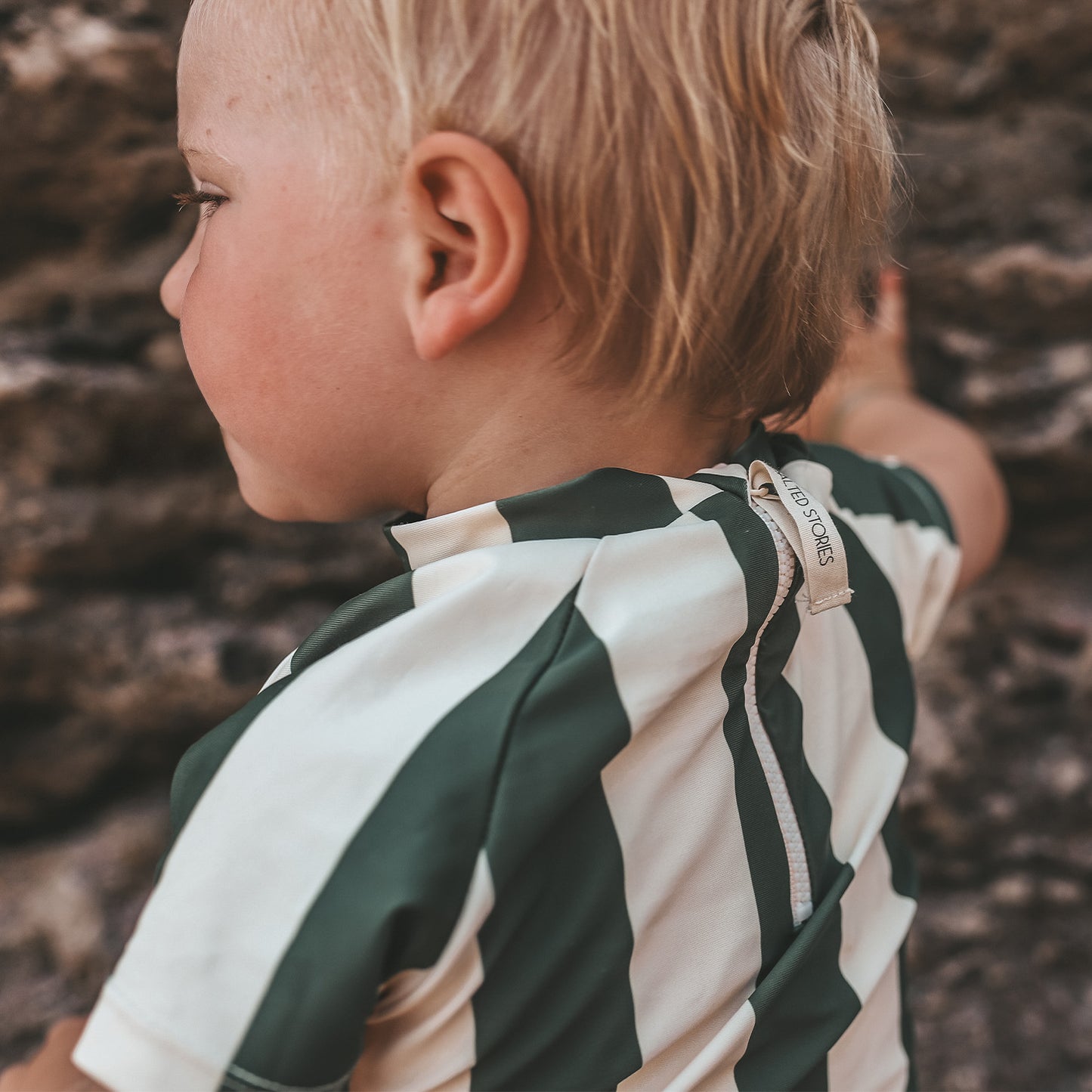 Wide Stripe | Swim Tee
